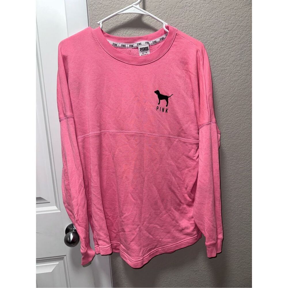 PINK Victoria Secret Oversized Cheetah Print Long Sleeve
